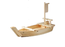 סירת עץ לסושי 54 ס"מ - בינוני